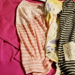 Girl's Medium 4 top lot